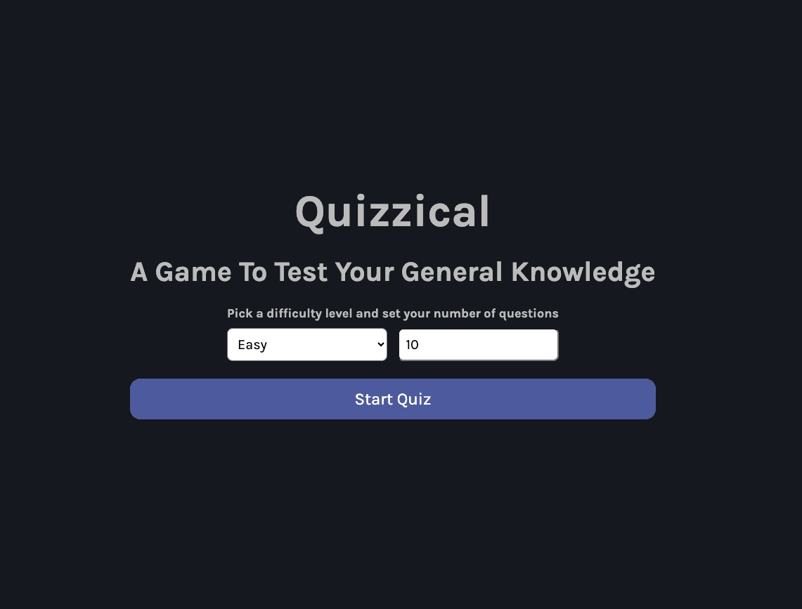 Quizzical preview